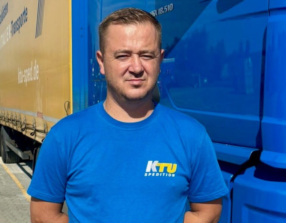 KTU Spedition truck driver