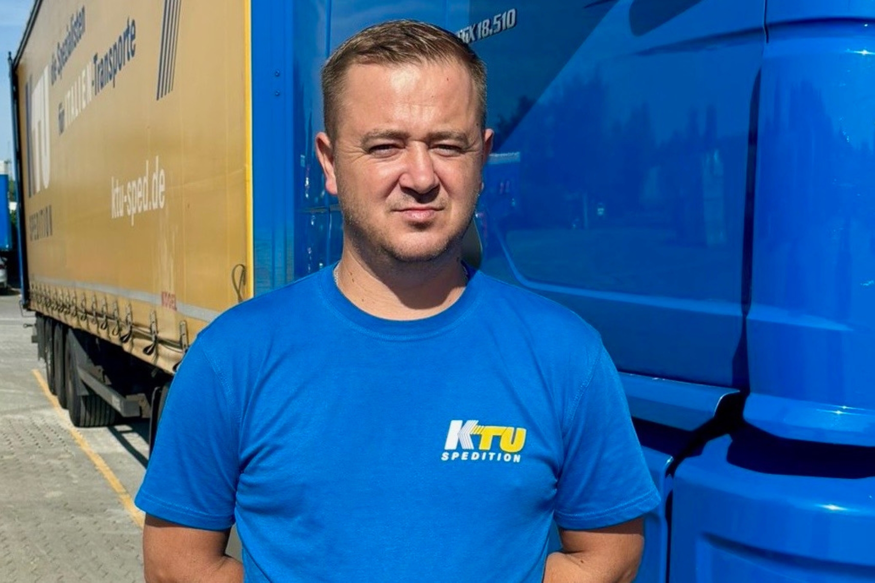 KTU Spedition truck driver